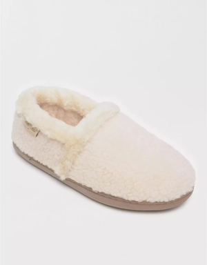 Chaussons American Eagle Hanging Dina Sherpa Blanche Femme | VRL-63305575